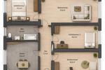 Etagenwohnung Aschersleben - 3 Zimmer, 70 m&sup2;, 496&euro; | Angebot:26649071