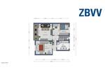 Etagenwohnung Magdeburg Cracau - 3 Zimmer, 71 m&sup2;, 469&euro; | Angebot:26798507