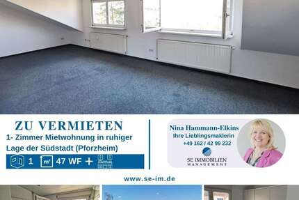 Wohnung Pforzheim - 1 Zimmer, 47 m&sup2;, 470&euro; | Angebot:26132537