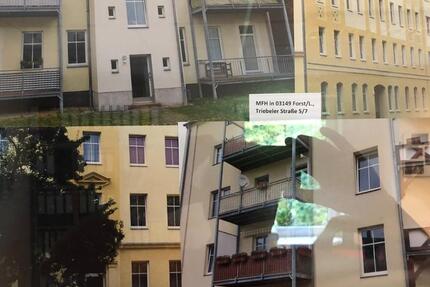 vollsanierte 2-Raumwohnung mit großem Balkon + Stellplatz 2 zimmer