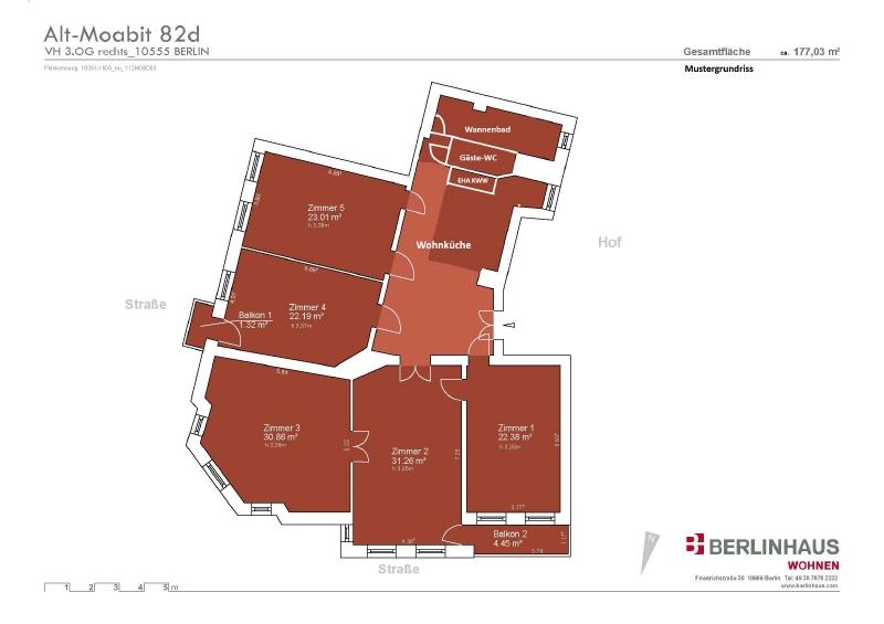 Traumhafte Familien- Altbauwohnung in bester Kiezlage! 5 zimmer