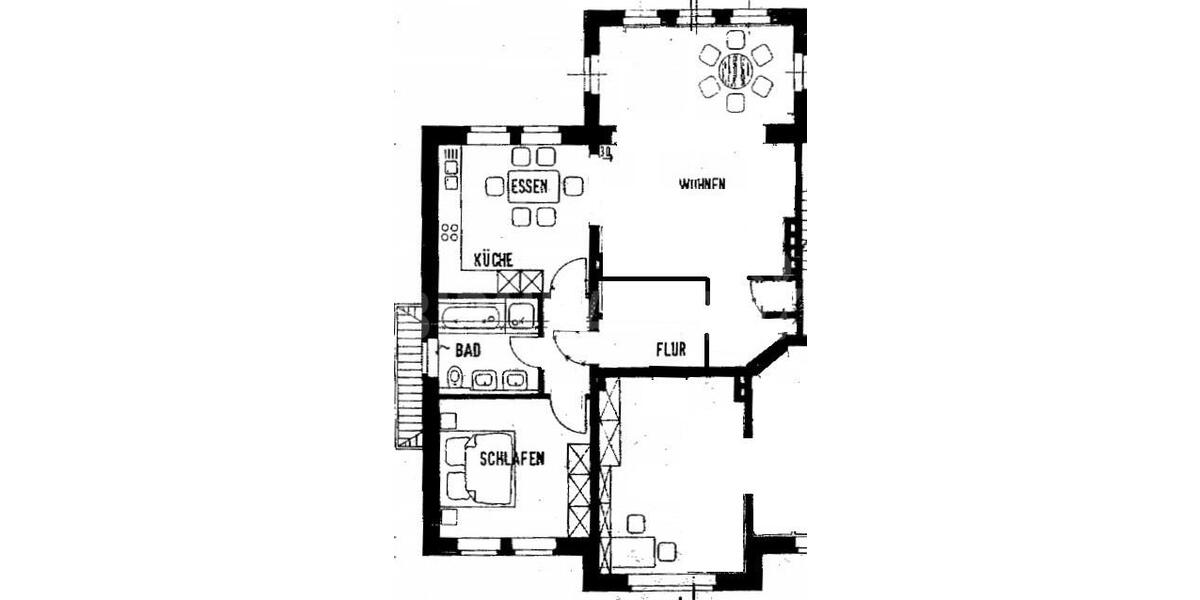 Etagenwohnung Grimmen - 2 Zimmer, 80 m&sup2;, 620&euro; | Angebot:23703378