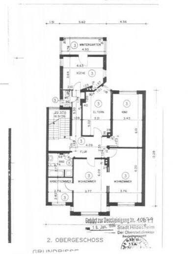 Zimmer Hildesheim Ost - 5 Zimmer, 141 m&sup2;, 1.250&euro; | Angebot:26028576