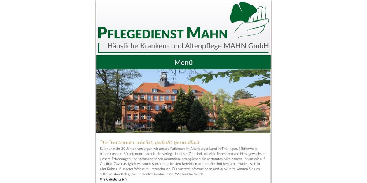 Wohnung im Betreuten Wohnen Lucka 1 zimmer