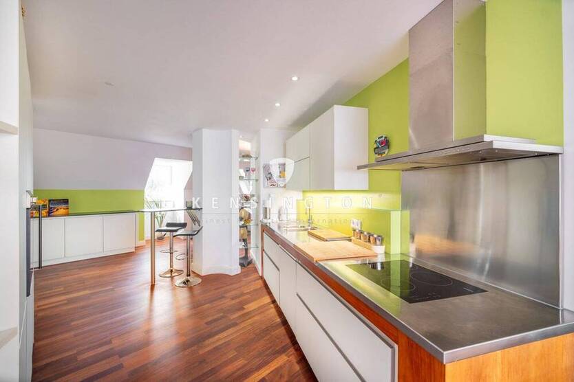 KENSINGTON - Exklusiv - atemberaubende Dachgeschoßwohnung mit privatem Lift