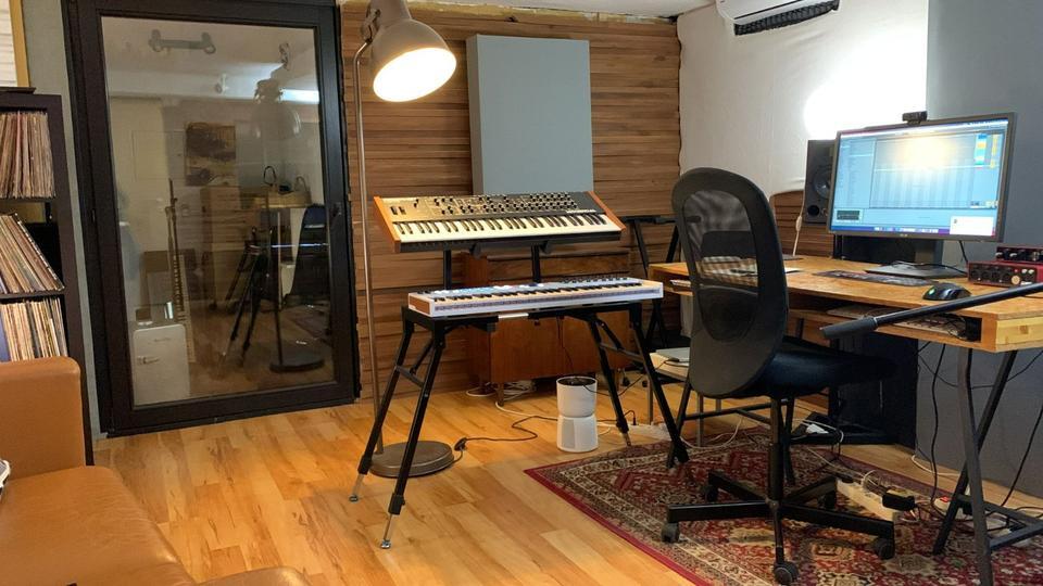 Slot im Tonstudio im zentralen Belgischen Viertel