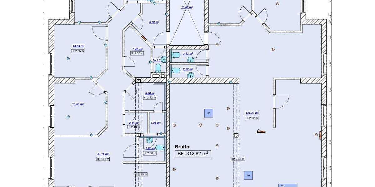 Gewerbeobjekt Wallenhorst / Lechtingen Lechtingen - 9 Zimmer, 298 m&sup2;, 3.576&euro; | Angebot:24578007