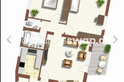 Wohnung Berlin Spandau - 3 Zimmer, 85 m&sup2;, 700&euro; | Angebot:26633420