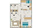 3-Zimmer-Wohnung in Marl Hamm zimmer