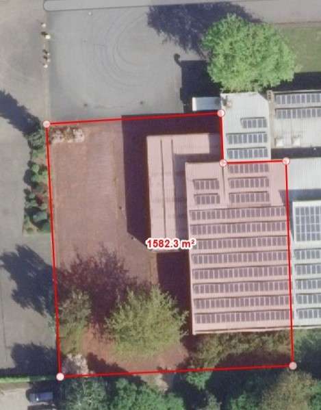 Lagerhalle mit überdachter Ladezone und großem Außenbereich. - Gewerbeobjekt Lübbecke | Angebot:27254315