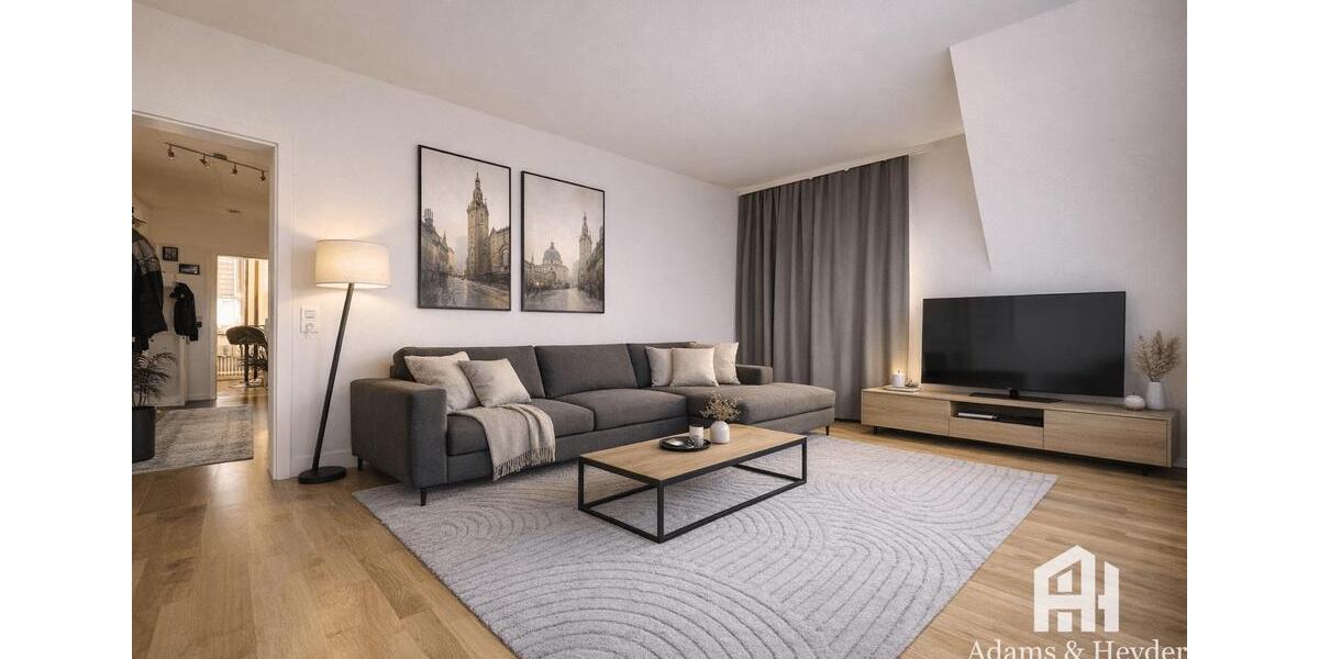 Dachgeschoßwohnung Waldeck - 3 Zimmer, 74 m&sup2;, 650&euro; | Angebot:26036337