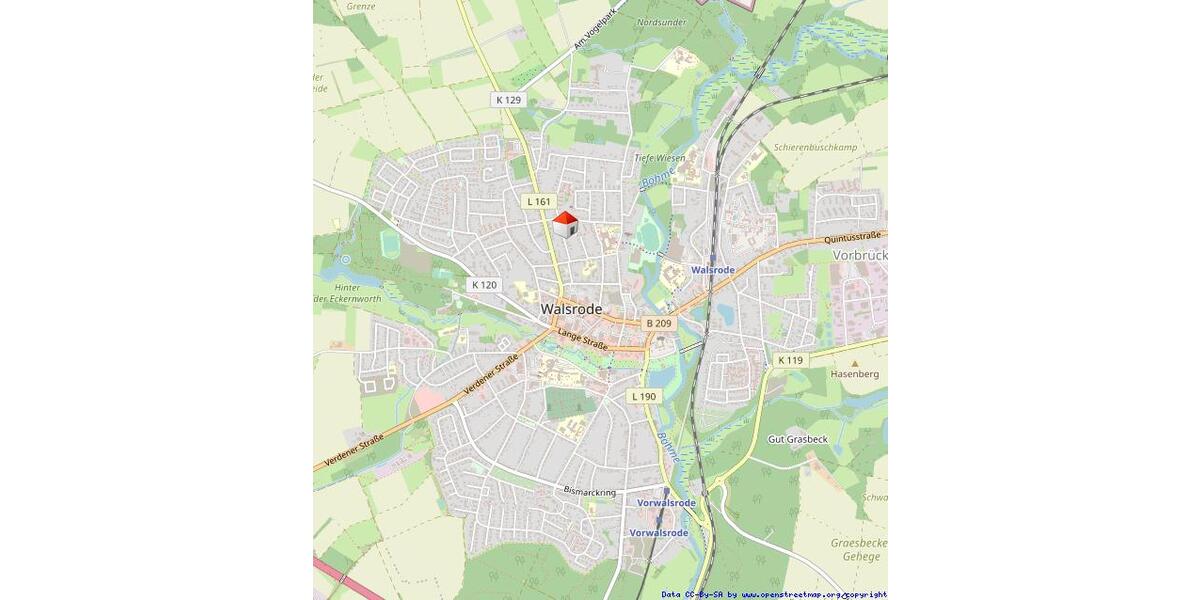 Erdgeschoßwohnung Walsrode - 3 Zimmer, 67 m&sup2;, 585&euro; | Angebot:23423874