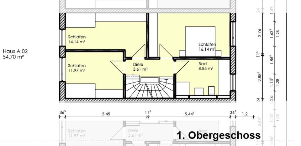 Reihenhaus Sankt Wolfgang - 9 Zimmer, 152 m&sup2;, 2.170&euro; | Angebot:26702390
