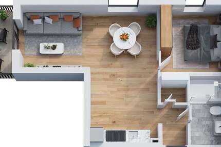 Wohnung Heidenheim Schnaitheim - 2 Zimmer, 63 m&sup2;, 533&euro; | Angebot:25198060