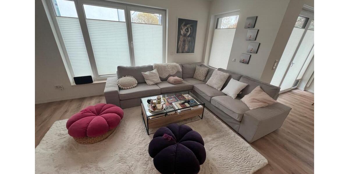 Hochwertige helle 3ZKB Wohnung teilmöbliert mit Terrasse 3 zimmer