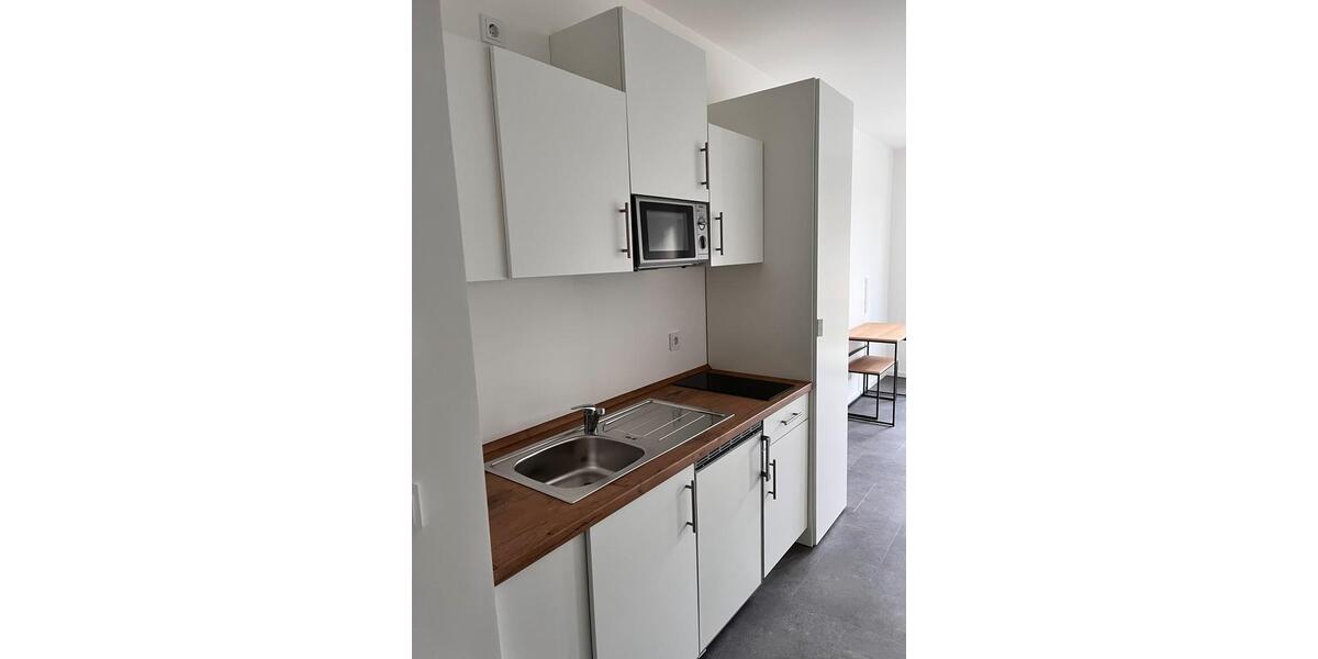 Erdgeschoßwohnung Augsburg Bärenkeller - 1 Zimmer, 29 m&sup2;, 736&euro; | Angebot:25989075