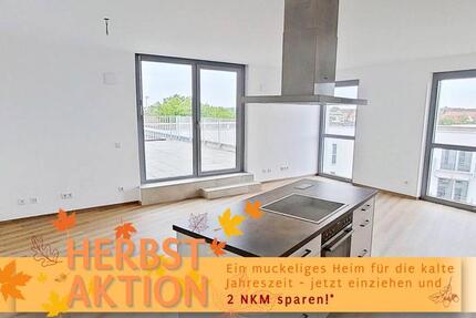 Weitläufige 3-Zimmer-Wohnung mit EBK und atemberaubender DACHTERRASSE in Neubauquartier NEO 3 zimmer