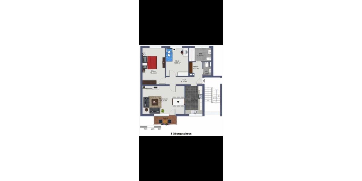 Etagenwohnung Rockenhausen - 3 Zimmer, 81 m&sup2;, 950&euro; | Angebot:24730313