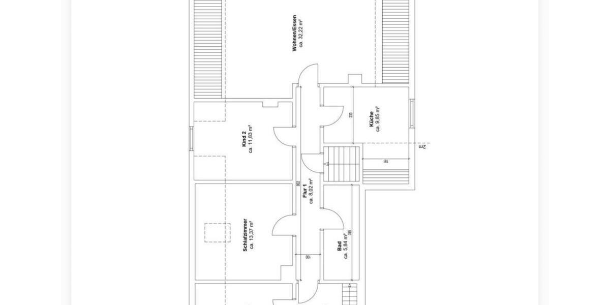 Dachgeschoßwohnung Hohenhameln - 4 Zimmer, 80 m&sup2;, 920&euro; | Angebot:25404034