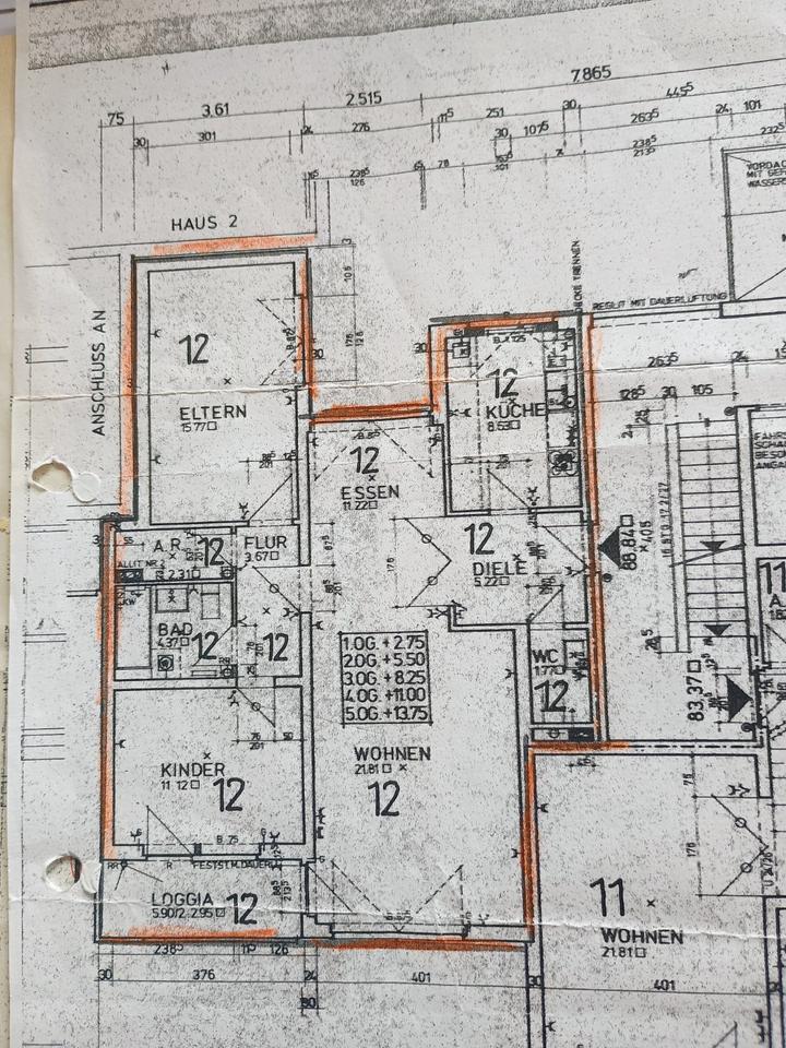 3-Zimmer-Wohnung mit Balkon in 34119 Kassel Westerburgstraße zimmer