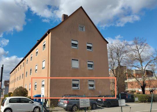 Erdgeschoßwohnung Bamberg Bamberg-Ost - 3 Zimmer, 60 m&sup2;, 850&euro; | Angebot:25598906