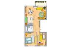 Etagenwohnung Wittenberg Lutherstadt - 3 Zimmer, 57 m&sup2;, 406&euro; | Angebot:26354139