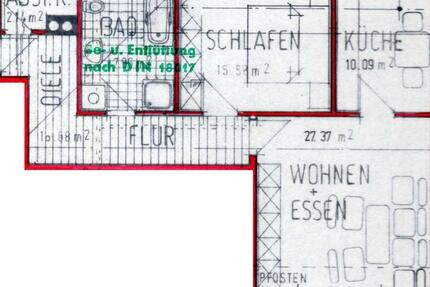 Wohnung Aschaffenburg Österreicher Kolonie - 2 Zimmer, 76 m&sup2;, 800&euro; | Angebot:24315634