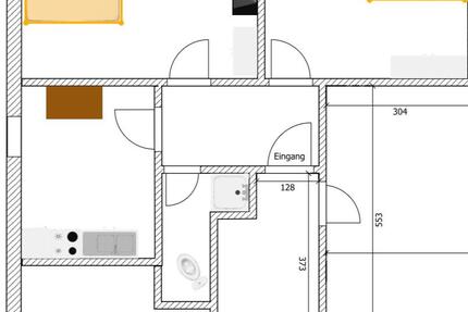 Wohnung Sailauf - 3 Zimmer, 38 m&sup2;, 500&euro; | Angebot:24716747