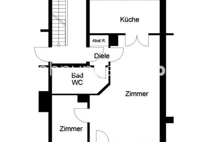 Wohnung Köln - 2 Zimmer, 56 m&sup2;, 382&euro; | Angebot:26941145