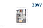 Etagenwohnung Magdeburg Neue Neustadt - 2 Zimmer, 54 m&sup2;, 349&euro; | Angebot:26820521
