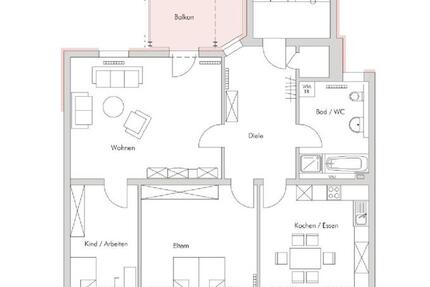 Wohnung Gera - 3 Zimmer, 104 m&sup2;, 546&euro; | Angebot:25127763