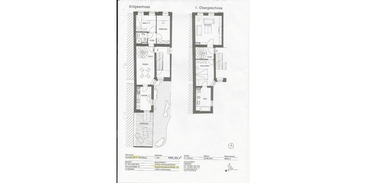 Maisonettenwohnung Luckenwalde - 5 Zimmer, 105 m&sup2;, 1.055&euro; | Angebot:25352002
