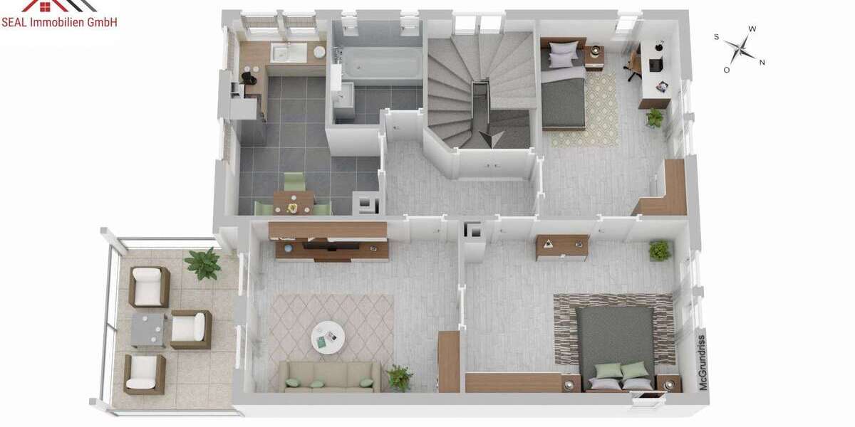 Etagenwohnung Esslingen Brühl - 3 Zimmer, 79 m&sup2;, 1.150&euro; | Angebot:26165247