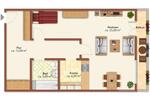 Etagenwohnung Weißwasser (Oberlausitz) - 1 Zimmer, 51 m&sup2;, 275&euro; | Angebot:26345708