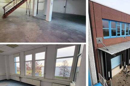 Lager- Produktions- & Bürofläche, Warmlagerhalle mit Laderampen zimmer