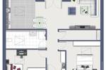 Etagenwohnung Ettenheim - 3 Zimmer, 86 m&sup2;, 1.015&euro; | Angebot:26751022