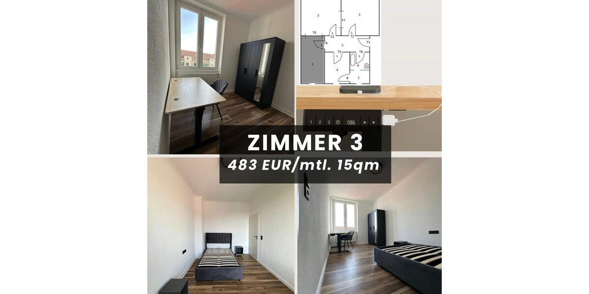 Wohnen auf Zeit Pforzheim Nordstadt - 1 Zimmer, 15 m&sup2;, 483&euro; | Angebot:26684205