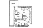 Terrassenwohnung Radebeul - 1 Zimmer, 44 m&sup2;, 433&euro; | Angebot:26021300