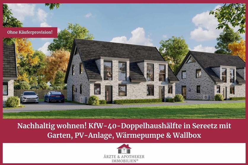 Nachhaltig wohnen! KfW-40-Doppelhaushälfte in Sereetz mit Garten, PV-Anlage, Wärmepumpe & Wallbox! zimmer