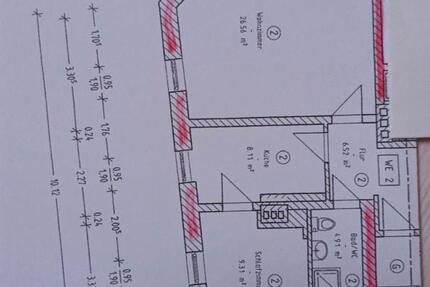 Wohnung Teuchern - 2 Zimmer, 56 m&sup2;, 430&euro; | Angebot:25125680