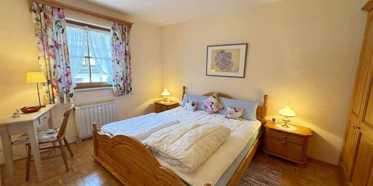 Etagenwohnung Garmisch-Partenkirchen Partenkirchen - 2 Zimmer, 60 m&sup2;, 1.100&euro; | Angebot:25745046