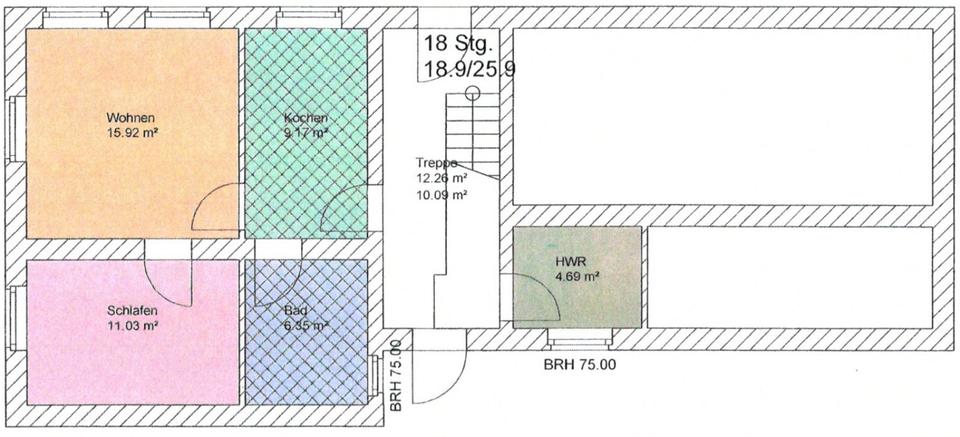 Modernisierte 2-Raum-Wohnung im Erdgeschoss in VetschauSpreewald 2 zimmer