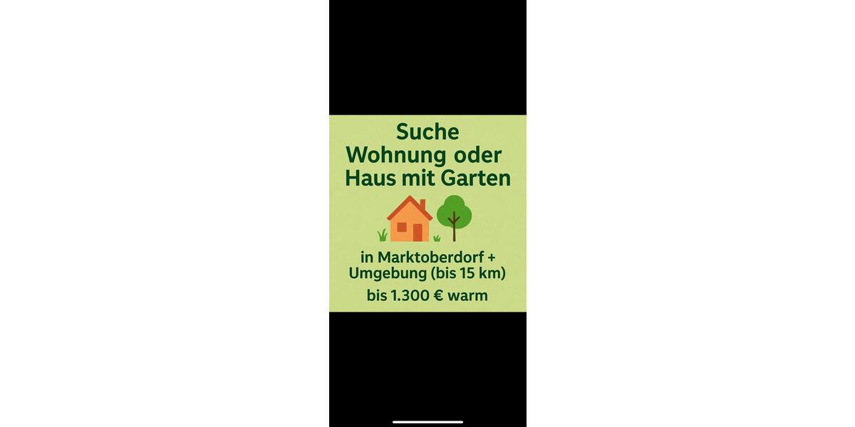 Erdgeschosswohnung mit Garten oder Haus 3 zimmer