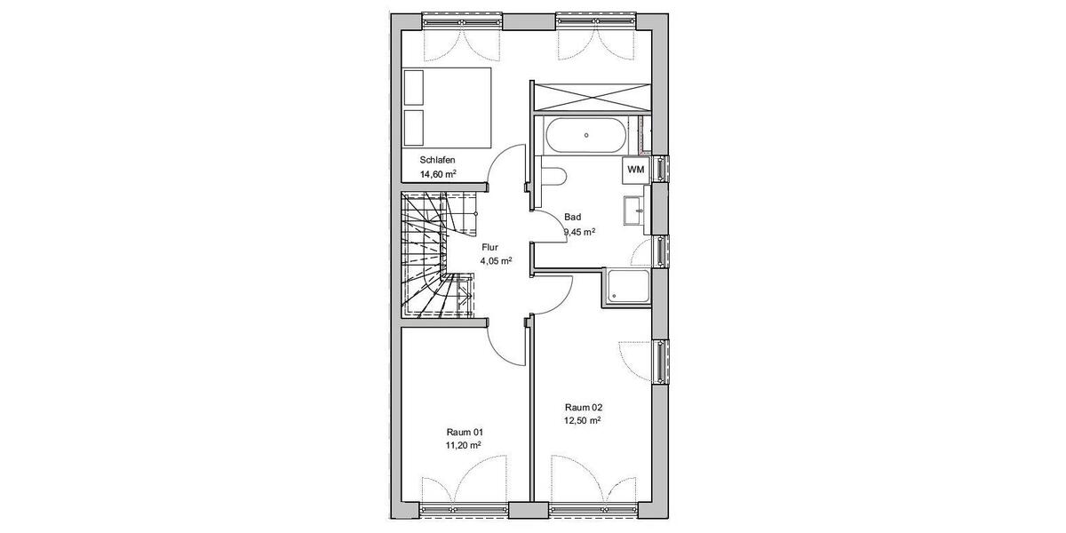 Doppelhaushälfte Neulußheim - 4 Zimmer, 110 m&sup2;, 1.840&euro; | Angebot:26103382