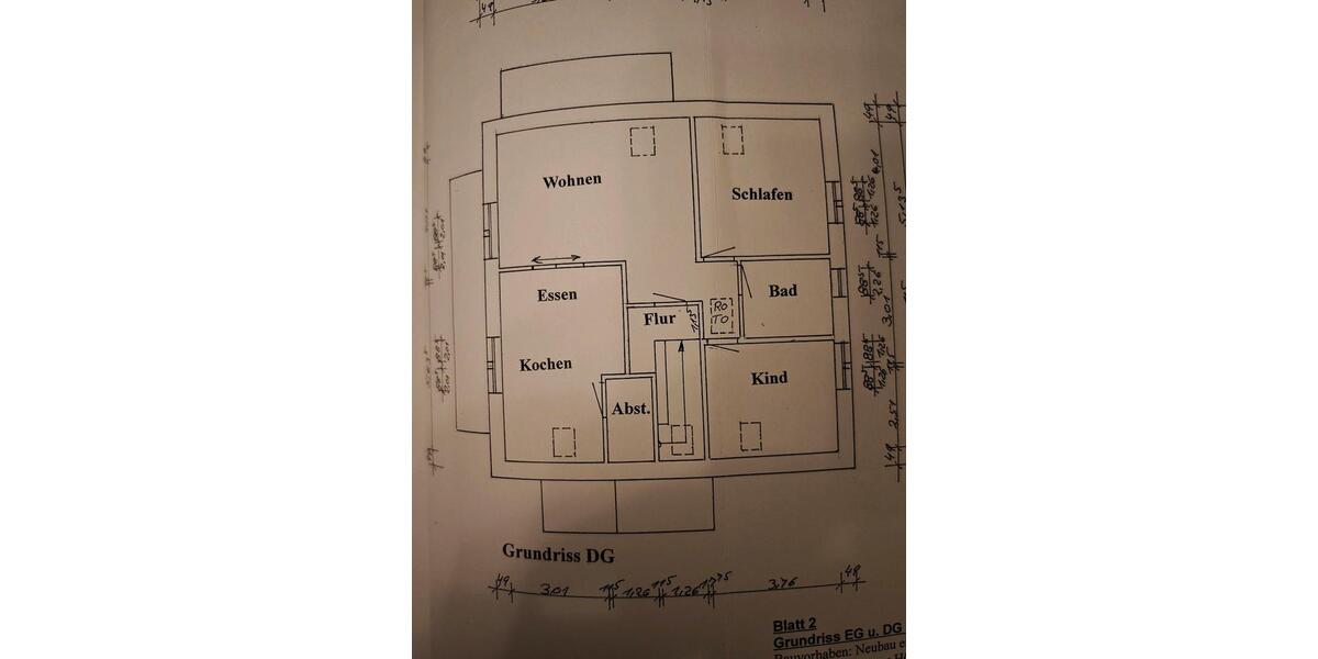 Dachgeschoßwohnung Moormerland - 3 Zimmer, 82 m&sup2;, 800&euro; | Angebot:24737782
