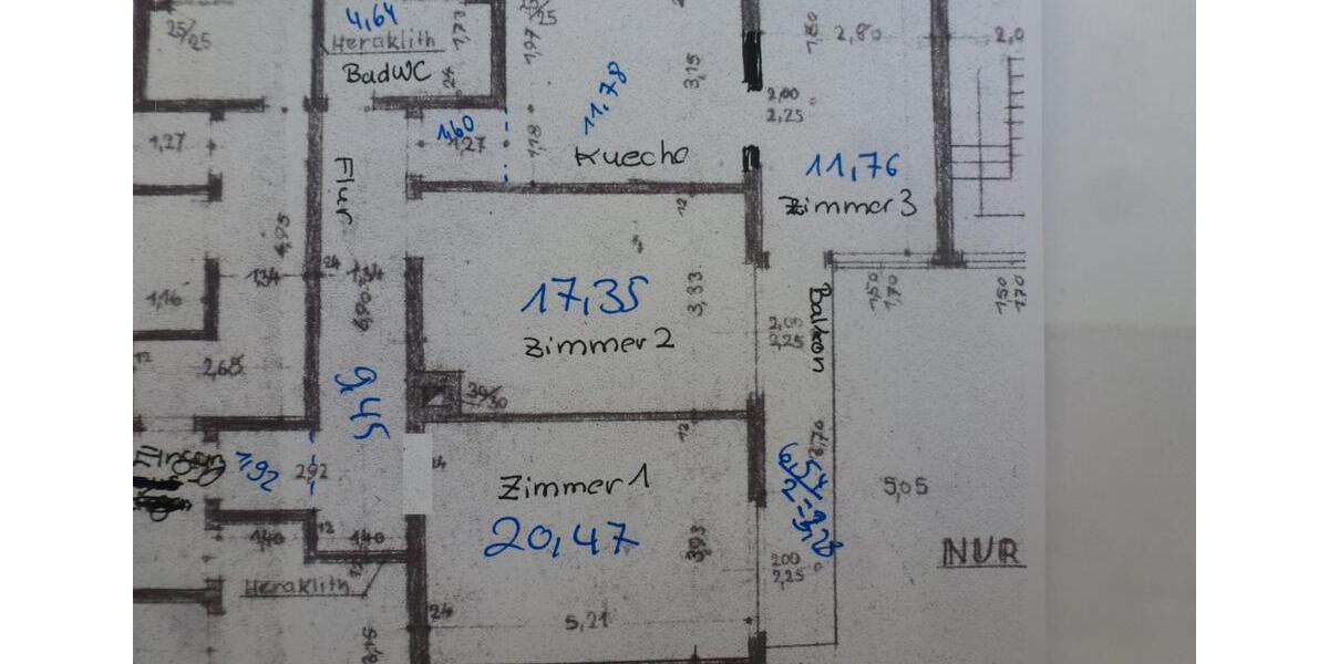 Etagenwohnung Darmstadt Darmstadt-Nord - 3 Zimmer, 85 m&sup2;, 1.100&euro; | Angebot:26665882