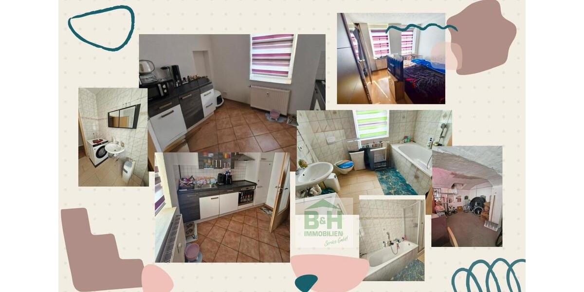 Etagenwohnung Sandersdorf-Brehna Brehna - 2 Zimmer, 60 m&sup2;, 360&euro; | Angebot:26042211