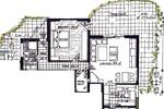 Terrassenwohnung Üchtelhausen - 2 Zimmer, 80 m&sup2;, 820&euro; | Angebot:26137384