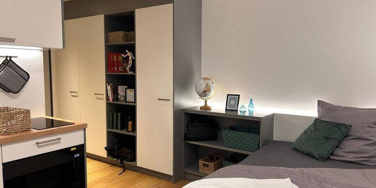 Ab Januar: Sanierte + möblierte 1-Zimmer-Wohnung ideal für Studierende & Auszubildende | Bigger Bude 1 zimmer