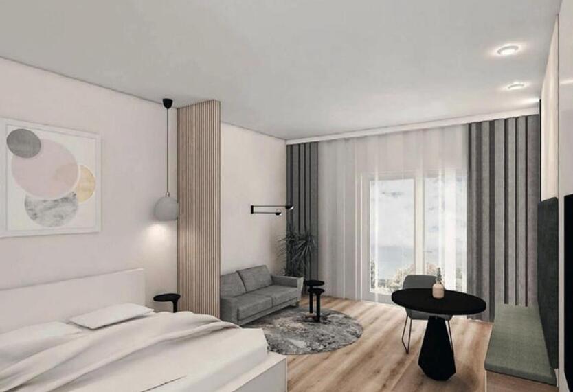 Exklusive 2 Zimmer Neubauwohnung mit Stellplatz und Einbauküche zimmer